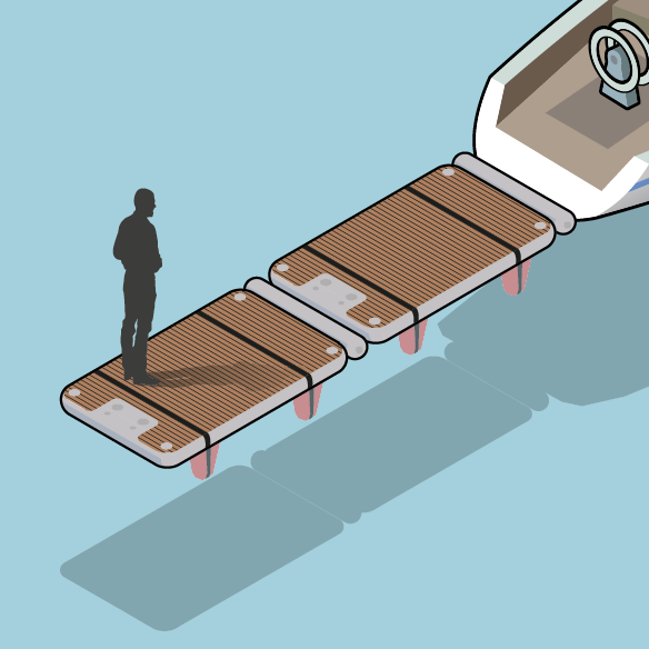 NautiBuoy Marine - Award winning inflatable platforms & docks for yachts